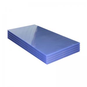 Warmte vormbare flexibele kunststof plaat PVC harde film 0,5 mm dik