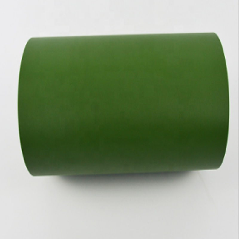 Populair 150 micron kleuren hard PVC-rol voor kunstgras